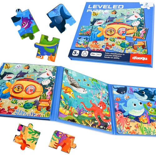 Puzzles magnétiques pour