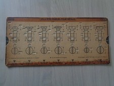 REGLE DE CALCUL OMARO VIS A