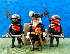 Playmobil Conquistador Soldat Militaire Espagnol Cortes Pirate Custom Vintage