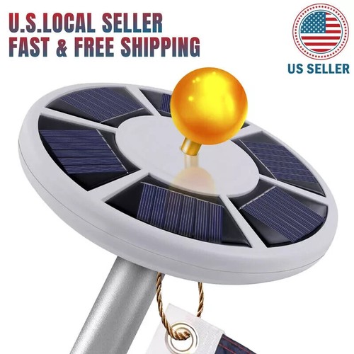 Led solar powered flag - 26,