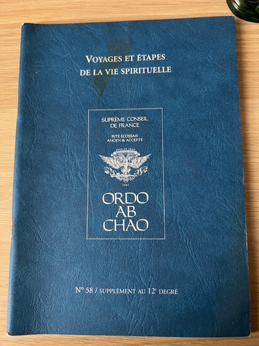 Ordon chao nº58 - chao, 12e