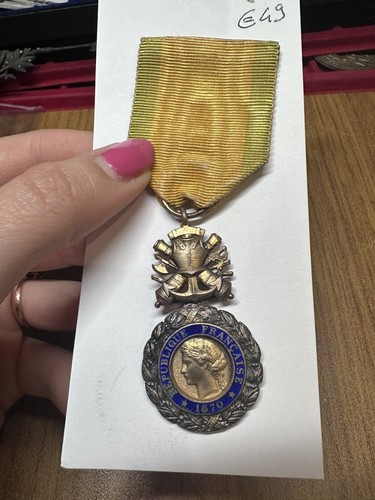 Médaille repubblica français - médaille,