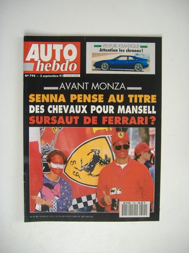 Auto hebdo 794 venturi - hebdo, n°794