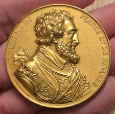 Rare Médaille Henri IV