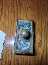 Lot 2 tampons buvard anciens dont modèle 19ème marbre et Bronze