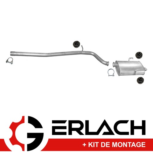 Echappement silencieux pour