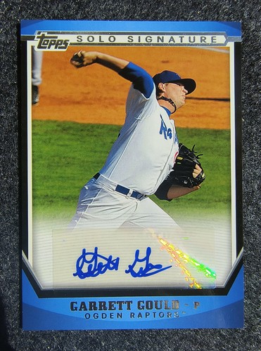 Garrett gould autograph - garrett, card