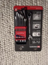 JEU DE 12 CLÉS MIXTES À CLIQUET ARTICULÉES + ÉTUI POCKET 7 À 19 mm FACOM |...