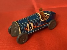 Jouet Ancien en Tôle voiture de course Memo 708