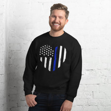 USA Flag Long Sleeve Shirt