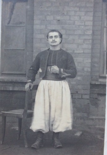 Carte photo zouave - photo-,