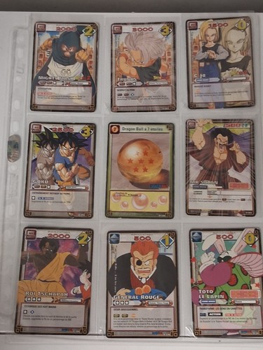 Lot carte dragon ball diorama - lot,