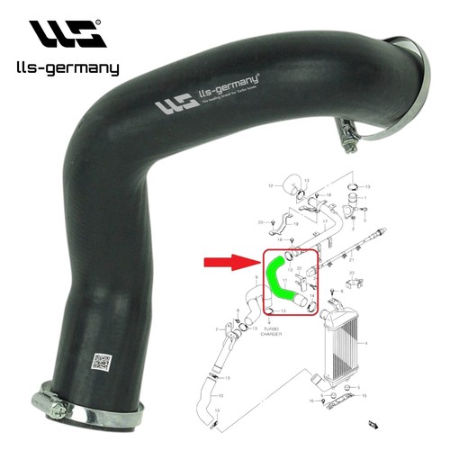 Tuyau intercooler turbo pour - d'intercooler,