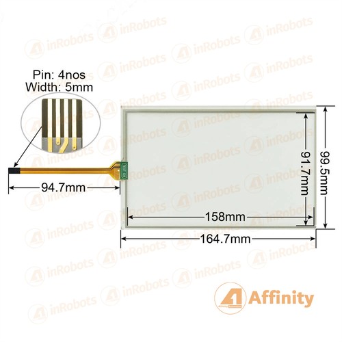 Ecran tactile kinco mt4414t - tactile,