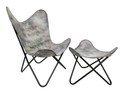Chaise longue pliante papillon - longue,