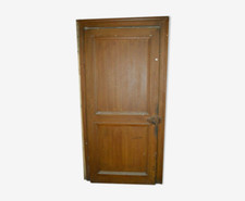 porte en sapin avec son bâti