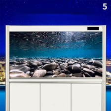 3D Aquarium Fond Autocollant HD Décoration D'Aquarium Paysage Auto Adhésif