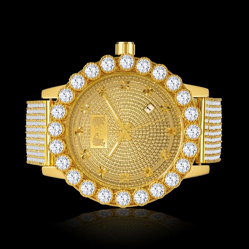 Yellow tone men solitaire - men's,