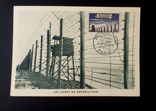 CARTE  MAXIMUM 1955 1er jour -