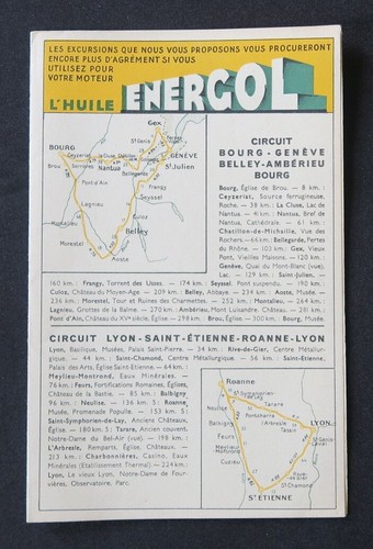 Huile energol circuit 11 - l'huile,