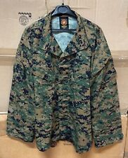 GENUINE USMC US MARINES MCCUU MARPAT WOODLAND BLOUSE JACKET SUPER EX COND !!! LR