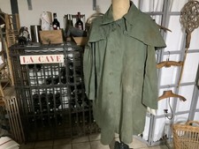 Vintage Militaire Cape  Manteau De L’armée Française M47  Epoque Guerre