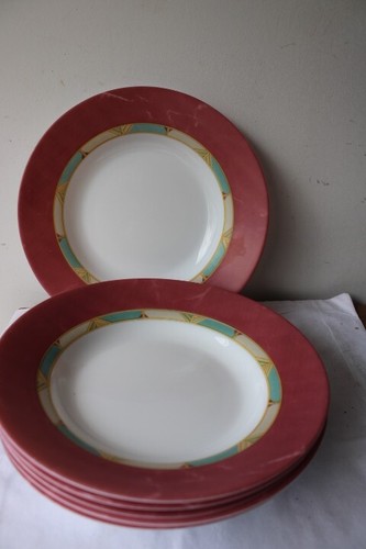 Assiettes creuses arcopal - assiettes,