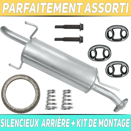 Pot échappement arriere - pot,