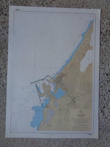 Carte marine banghazi mer - carte,
