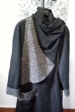 MANTEAU CAPE, DEMI SAISON , GRIS, TAILLE 40-42