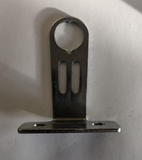 Patte de fixation panier vélo ancien acier chromé fixer sur jeu de direction