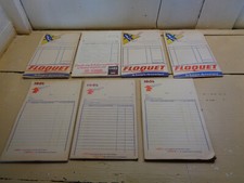 7 ANCIENS CARNETS COMPTOIR