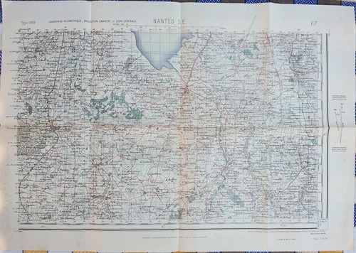 Ancienne carte bretagne - ancienne,