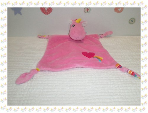 Doudou semi plat licorne - ㊸,
