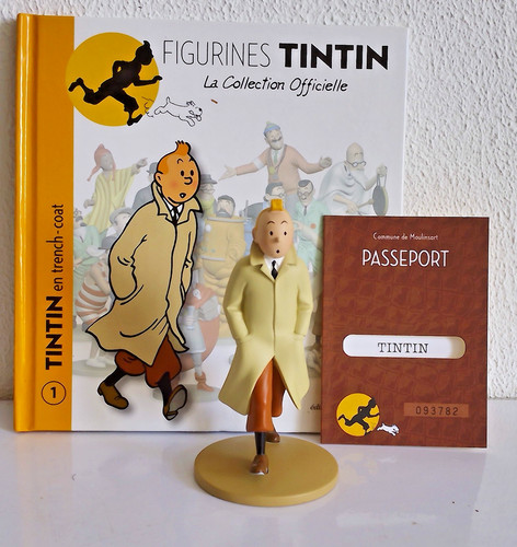 Figurine tintin la - figurine,