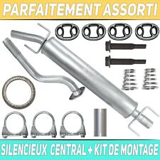 Pot d’échappement central