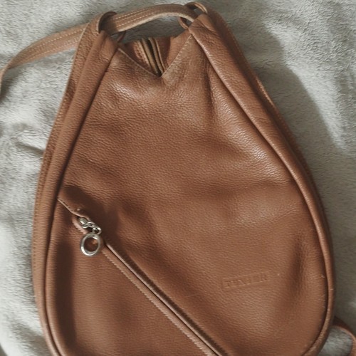 Sac dos ville - ville, cuir