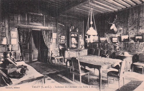 Talcy interieur chateau - du,