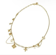 Collier Louis Vuitton Blooming Necklace Logo Monogramme LV Flower M64855 Japon