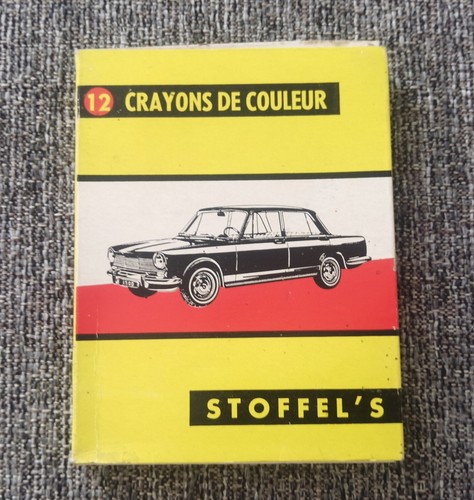 Ancienne boîte crayons de - ancienne,