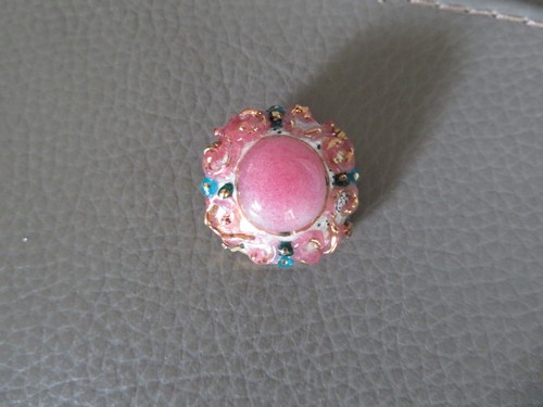 Broche ronde émaux de - en,