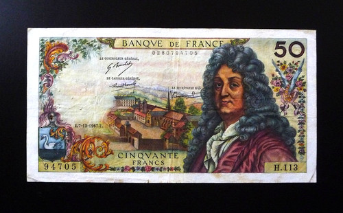 Billet francs racine - de, 50