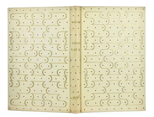 Cartonnage nrf gallimard gide - cartonnage,