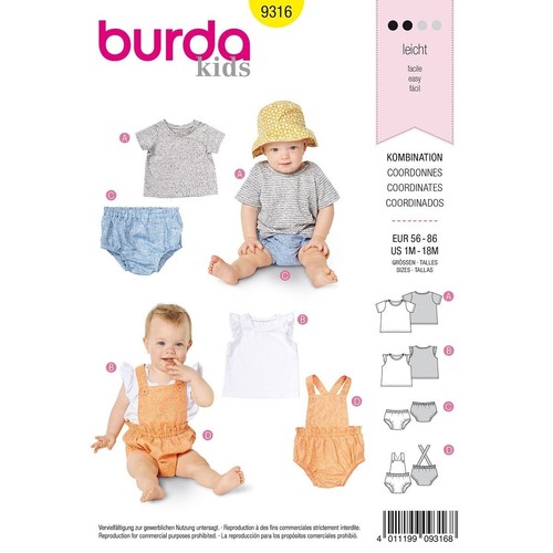 Burda enfants 9316 - burda,
