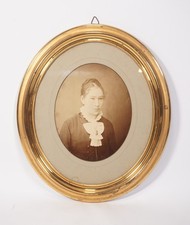 Cadre Photo Ovale En Bois