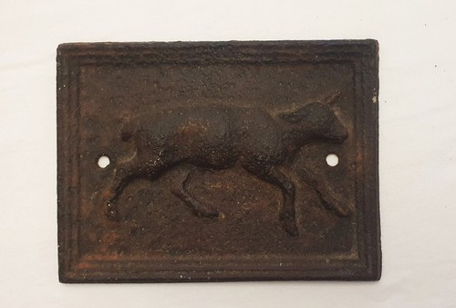 Ancien bas relief plaque - bas,