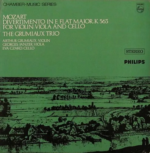 Mozart divertimento mi - lp,
