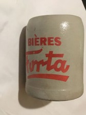 chope en gre , biere forta , maubeuge Nord , Verre