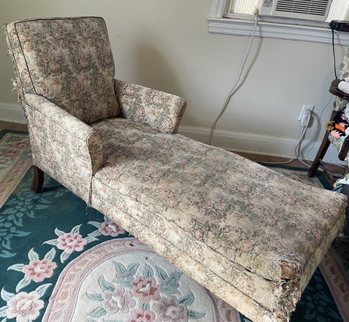 Victorian boudoir chaise - victorian,