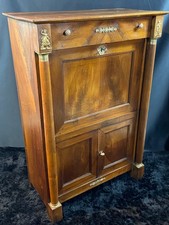 Secrétaire noyer massif à